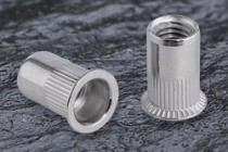 Countersunk Head Knurled Body Rivet Nut Stainless Steel