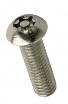 Button Head 6-Lobe Pin Machine Screw A2