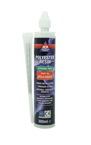 JCP Polyester Styrene Free Resin 300ml