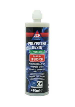 JCP Polyester Styrene Free Resin 410ml