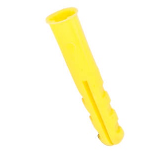 Yellow Plastic Expansion Plug