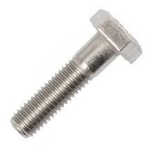 M6 x 75mm Hex Hd Bolt A2