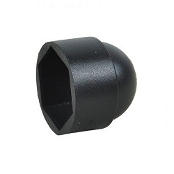 M8 Nut Cap Plastic Black