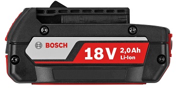 Bosch GBA 18V 2.0AH M-B Li-ion Battery 18v