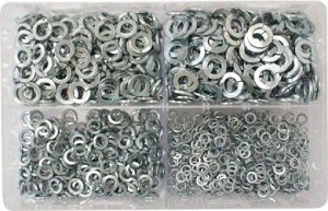 Assortment Box - Rect. Spring Washers BZP