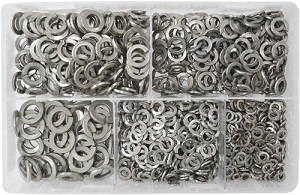 Assortment Box - Rect Sect Spring Washers BZP